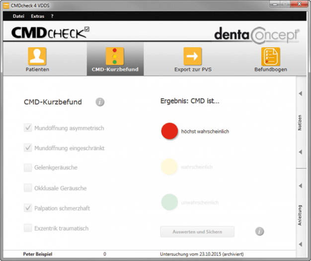 CMD-Screening erkennt Untersuchungsbedarf - ZWP online ...