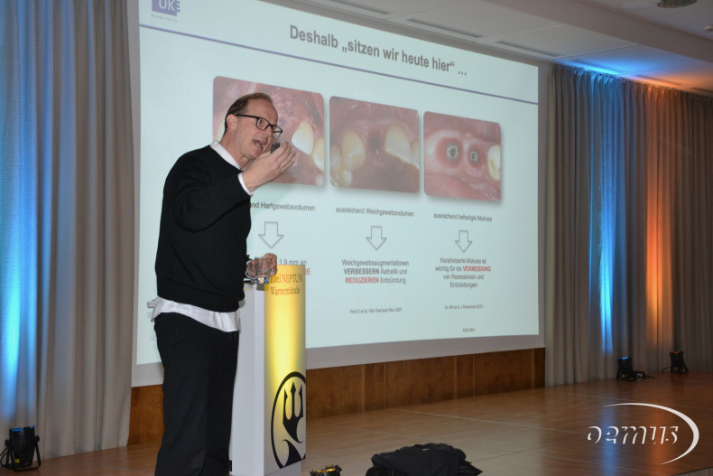 Univ.-Prof. Dr. Dr. Ralf Smeets im CAMLOG-Workshop Workshop “Update Periimplantitis 4.0“