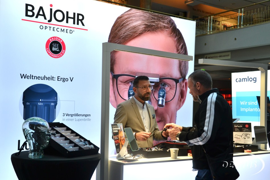 Impression der Dentalausstellung. 