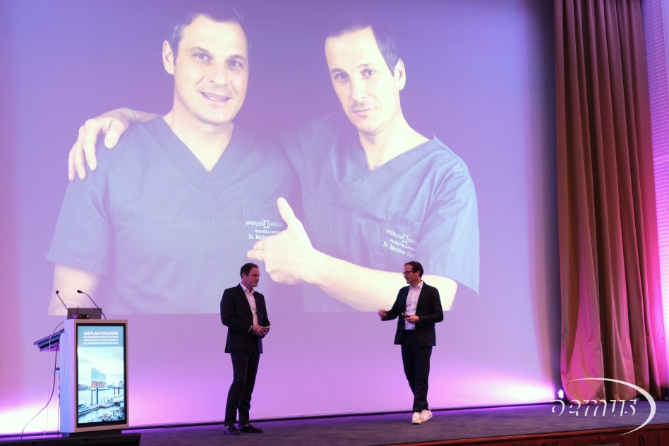 Die Brüder Dr. Mathias und Dr. Markus Sperlich referieren zur Digital-biologischen Sofortbehandlung in der ästhetischen Zone. 