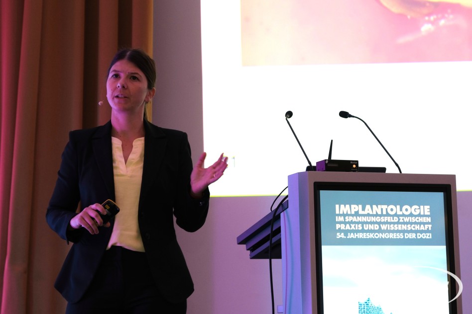 Dr. Olivia Höfer referiert über "Verbundbrücken - Das Stiefkind oder der Joker".