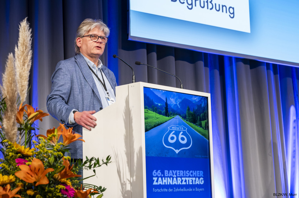 Dr. Rüdiger Schott, Vorsitzender des Vorstands der KZVB